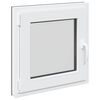 vidaXL Podkrovn&eacute; okno RISOR 50 x 50 cm PVC a sklo Antracitov&aacute;