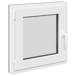 vidaXL Podkrovn&eacute; okno RISOR 50 x 50 cm PVC a sklo Antracitov&aacute;