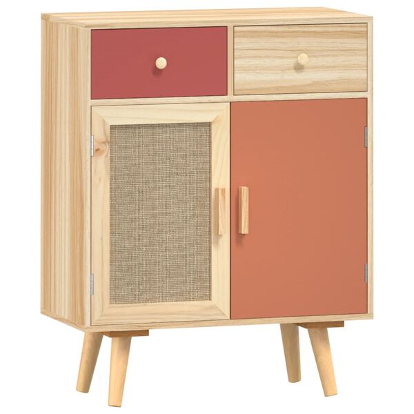 vidaXL Komoda so z&aacute;suvkami 60x30x75,5 cm kompozitn&eacute; drevo