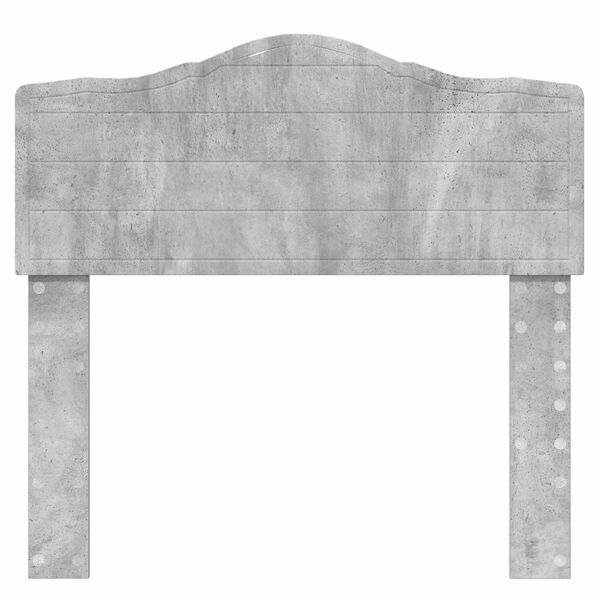 vidaXL Zadn&eacute; čelo Bet&oacute;nov&aacute; &scaron;ed&aacute; 100 cm Kompozitn&eacute; drevo