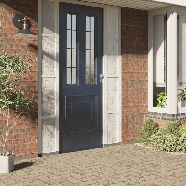 vidaXL Okenn&aacute; f&oacute;lia matn&aacute; vzor hviezd 90x500 cm PVC