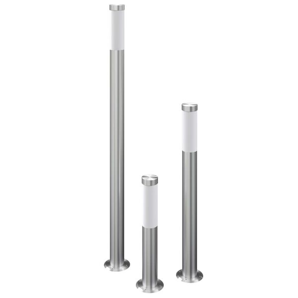 Z&aacute;hradn&eacute; stĺpikov&eacute; svietidl&aacute; RVS 3 ks, E27 230V