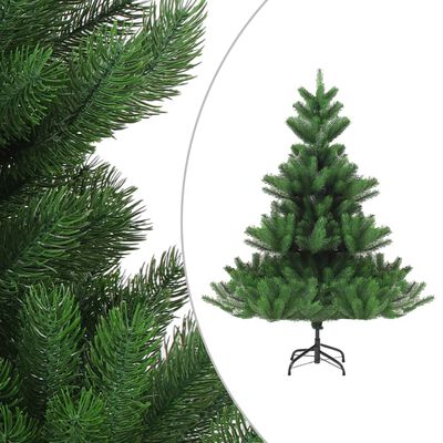 vidaXL Umelý vianočný stromček jedľa Nordmann zelený 210 cm