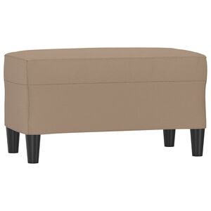 vidaXL Lavička kapuč&iacute;nov&aacute; 70x35x41 cm umel&aacute; koža