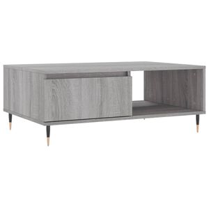 vidaXL Konferenčn&yacute; stol&iacute;k siv&yacute; sonoma 90x60x35 cm kompozitn&eacute; drevo