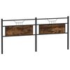 VidaXL R&aacute;m postele bez matraca Dub hned&yacute; 107x203 cm