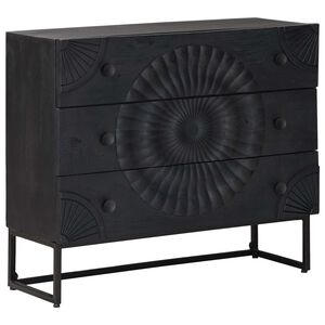 vidaXL Z&aacute;suvkov&yacute; kabinet Čierny 75 x 30 x 65 cm