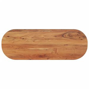 vidaXL Stolov&aacute; doska 110x40x2,5 cm ov&aacute;lna mas&iacute;vna ak&aacute;cia
