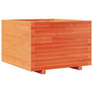 vidaXL Z&aacute;hradn&yacute; kvetin&aacute;č voskovohned&yacute; 70x70x49,5 cm mas&iacute;vna borovica