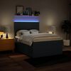 vidaXL Posteľn&yacute; r&aacute;m boxspring s matracom modr&yacute; 160x200 cm l&aacute;tka