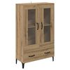 vidaXL Highboard Remeseln&yacute; dub 70 x 31 x 115 cm