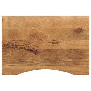 vidaXL Stolov&aacute; doska so zakriven&iacute;m 100x60x2,5 cm surov&yacute; mangov&yacute; mas&iacute;v