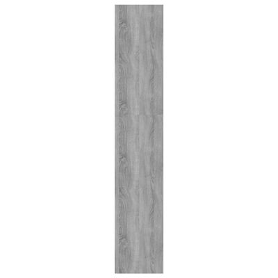 vidaXL Knižnica/deliaca stena sivý dub sonoma 60x30x166cm drevotrieska
