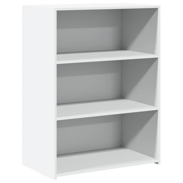 vidaXL Komoda biela 70x41x93 cm kompozitn&eacute; drevo