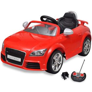 Auto pre deti Audi TT RS s diaľkovým ovládaním červené