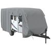 vidaXL Poťah na karavan siv&yacute; 550x250x220 cm netkan&aacute; text&iacute;lia
