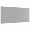 vidaXL Kuchynsk&yacute; backsplash 2 pcs Svetlosiv&aacute; 110 x 50 cm tvrden&eacute; sklo