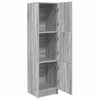 vidaXL Highboard Sivý Sonoma 31.5 x 32 x 122.5 cm