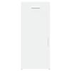 vidaXL Komoda biela 40x42,5x93 cm kompozitn&eacute; drevo