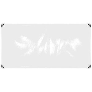 vidaXL Plachta s očkami Priehľadn&aacute; 1 x 2 m Polyetyl&eacute;n