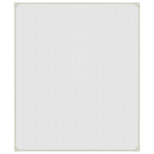 vidaXL Magnetická okenná sieťka proti hmyzu biela 100x120 cm