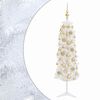 vidaXL Umel&yacute; &scaron;t&iacute;hly vianočn&yacute; stromček s vianočnou guľou 150 cm 150 LED