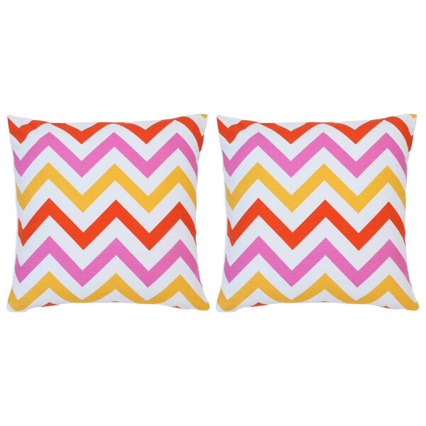 vidaXL Vankúše 2 ks viacfarebné 40x40 cm bavlna s potlačou