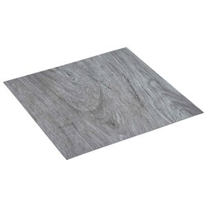 vidaXL Samo-lepiace podlahov&eacute; dosky Hned&aacute; a antracitov&aacute; 30,5 x 30,5 cm