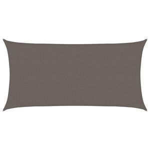 vidaXL Tieniaca plachta 160 g/m&sup2;, antracitov&aacute; 3x6 m, HDPE