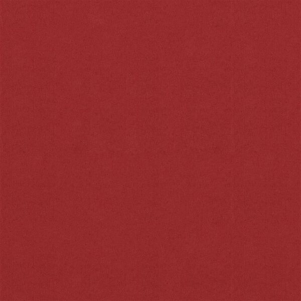 vidaXL Balkónová markíza, červená 120x500 cm, oxfordská látka