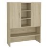 vidaXL Skrinka na pr&aacute;čku dub sonoma 70,5x25,5x90 cm