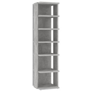 vidaXL Botn&iacute;k bet&oacute;novo siv&yacute; 27,5x27x102 cm spracovan&eacute; drevo