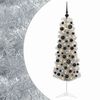 vidaXL Umel&yacute; &scaron;t&iacute;hly vianočn&yacute; stromček s vianočnou guľou 150 cm 150 LED