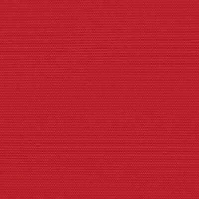 vidaXL Zaťahovacia bočná markíza, červená 100x500 cm