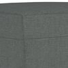 vidaXL 3-miestna pohovka s podnožkou tmavosivá 180 cm látka
