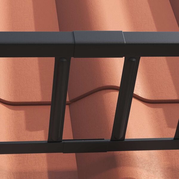 vidaXL Str&aacute;žca snehu na streche 1200 x 2,5 x 20 cm Oceľ