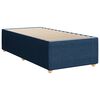 vidaXL Boxspring posteľ s matracom modr&aacute; 100x200 cm l&aacute;tka