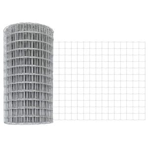 vidaXL Euro plot 0,8 x 10 m Železo potiahnut&eacute; PVC