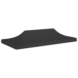 vidaXL Strecha na p&aacute;rty stan 6x3 m, čierna 270 g/m&sup2;