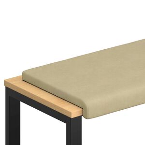 vidaXL Vank&uacute;&scaron; na lavičku man&scaron;estr &Scaron;ed&aacute; zelen&aacute; Hĺbka 35 cm