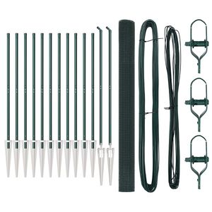 vidaXL Stĺp na plot. Zelen&aacute;