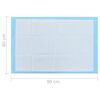 vidaXL Hygienické podložky pre psov 400 ks 90x60 cm netkaná textília