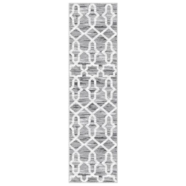 vidaXL Koberec beh&uacute;ň s potlačou skladac&iacute; a prateľn&yacute; 80x300 cm polyester