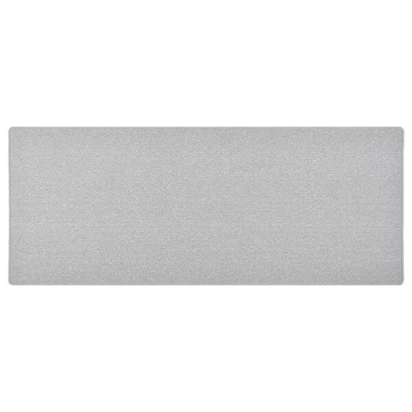 vidaXL Kobercový behúň svetlosivý 80x200 cm