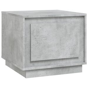 vidaXL Konferenčn&yacute; stol&iacute;k bet&oacute;nov&yacute; siv&yacute; 51x50x44 cm spracovan&eacute; drevo
