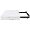 vidaXL Stenn&aacute; polica N&aacute;stenn&yacute; 4 pcs Biely mramor 50 x 23,5 x 4 cm