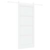 vidaXL Posuvn&eacute; dvere ORKDAL 86 x 198,5 cm Kompozitn&eacute; drevo Biela