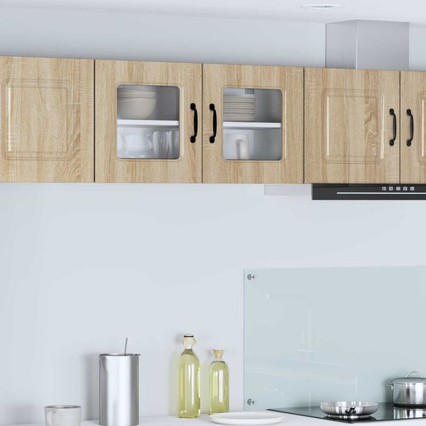 vidaXL Kuchynsk&aacute; skriňa s &uacute;ložiskom Kalmar Sonoma dub 80 x 31 x 40 cm