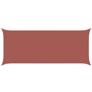 vidaXL Slnečn&aacute; plachta Tehlov&aacute; 6 x 2,5 m 100% polyester Oxford