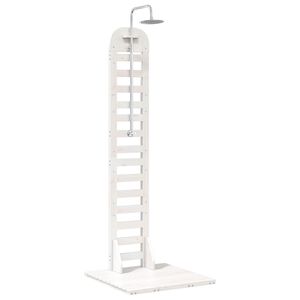 vidaXL Extern&aacute; sprcha 223 cm Biela